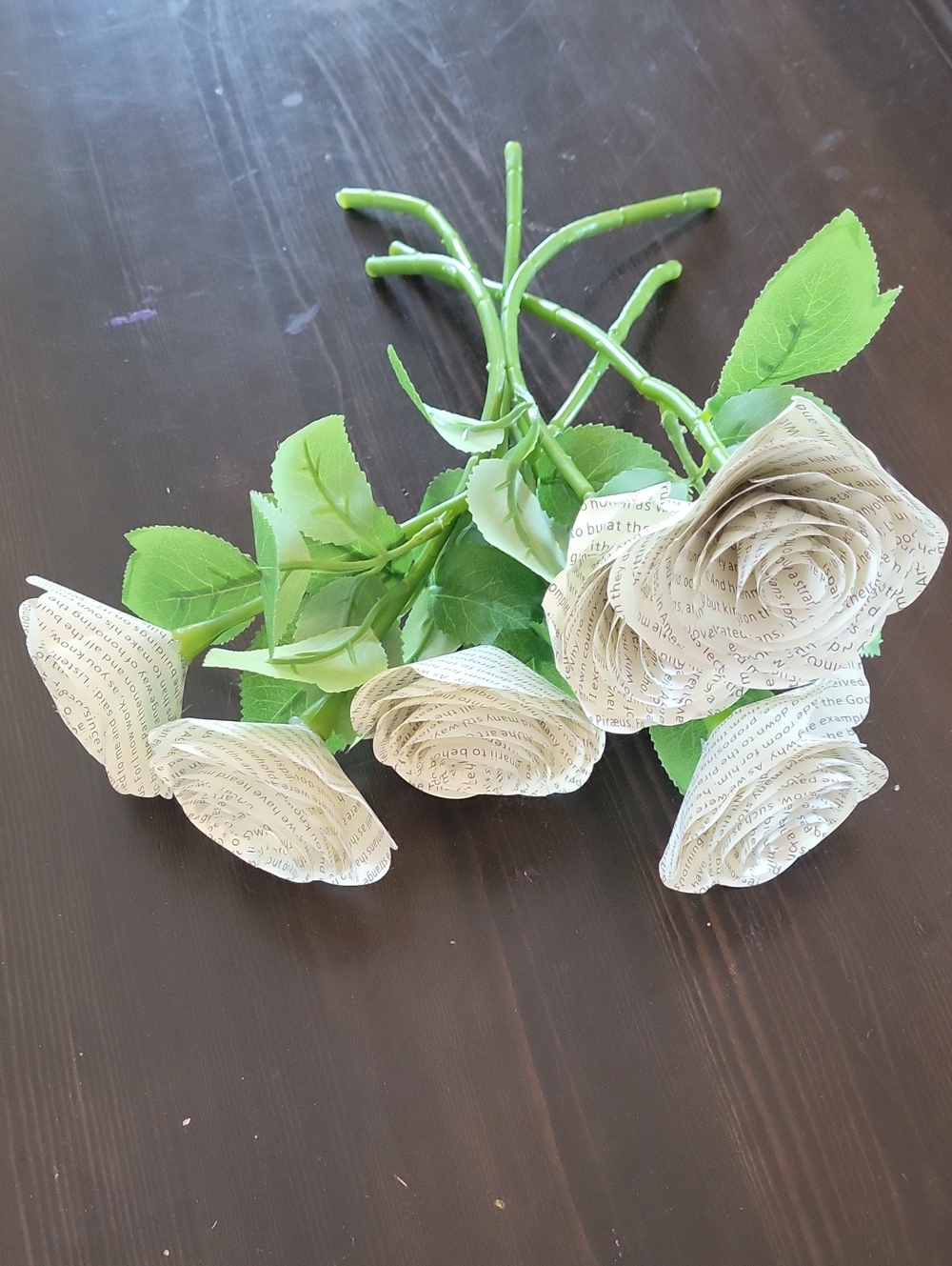 Paper Rose Bouquet